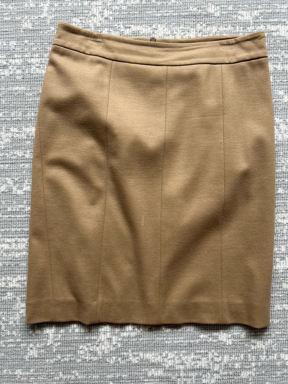 Judith and Charles Women's Camel Pencil Skirt